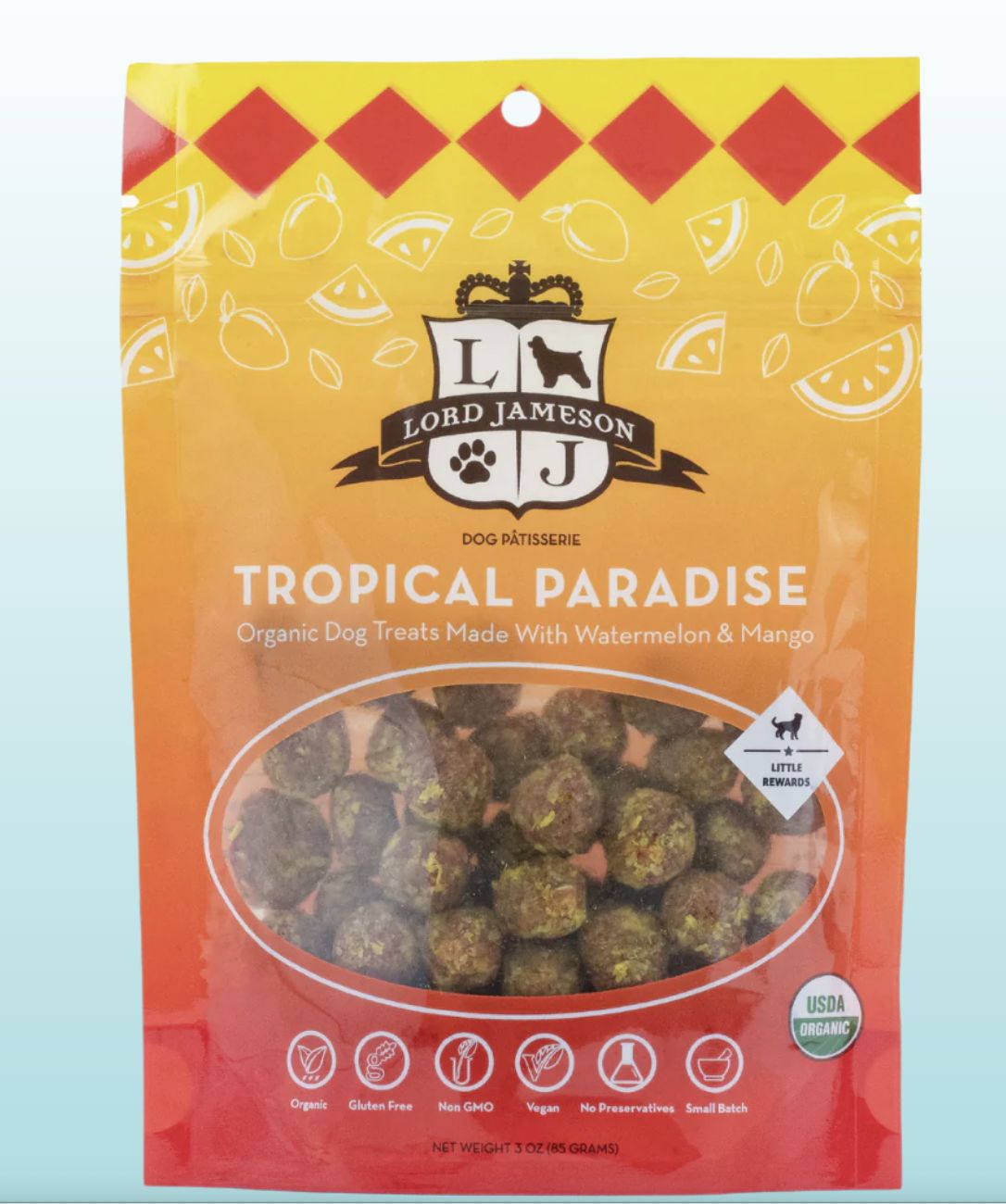 Lord Jameson Tropical Paradise Dog Treats 3oz