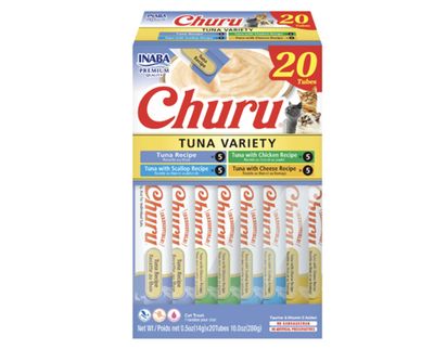 Inaba Churu Tuna Variety Cat Treat Box 20 Pack