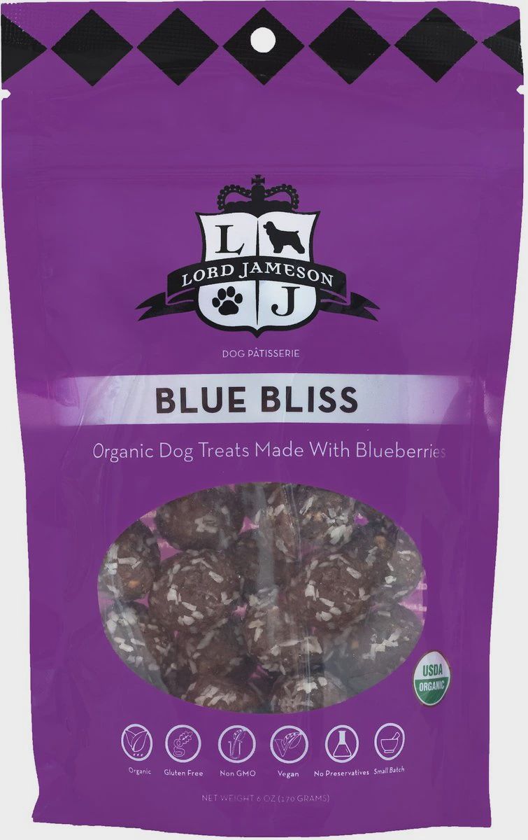 Lord Jameson Blue Bliss Dog Treats 6oz