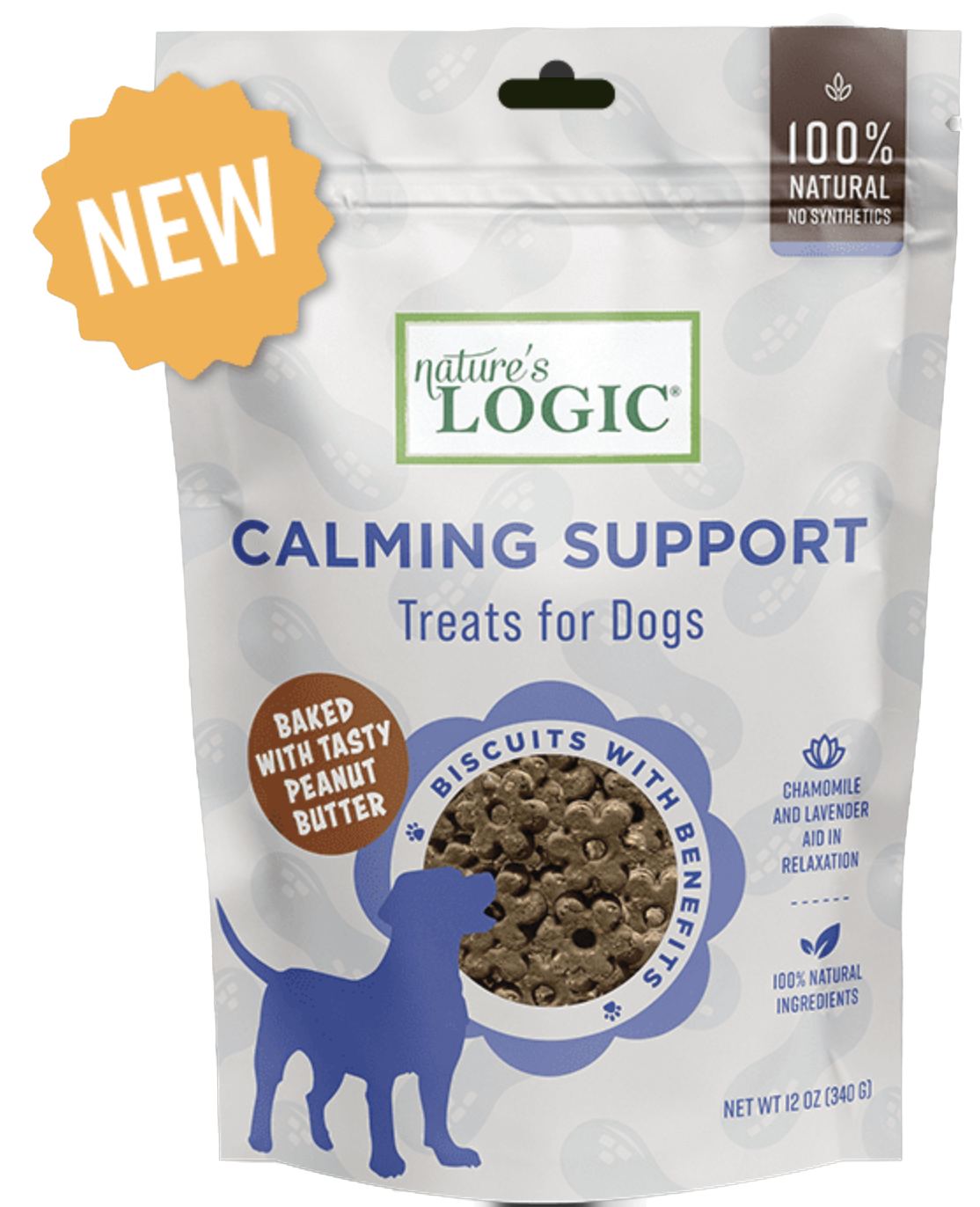 Nature&#39;s Logic Biscuits with Benefits - Calming Support