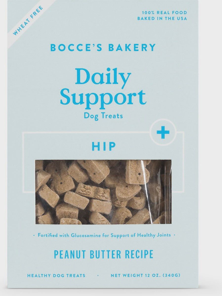 Bocce&#39;s Bakery Daily Support Hip Dog Treats 12oz