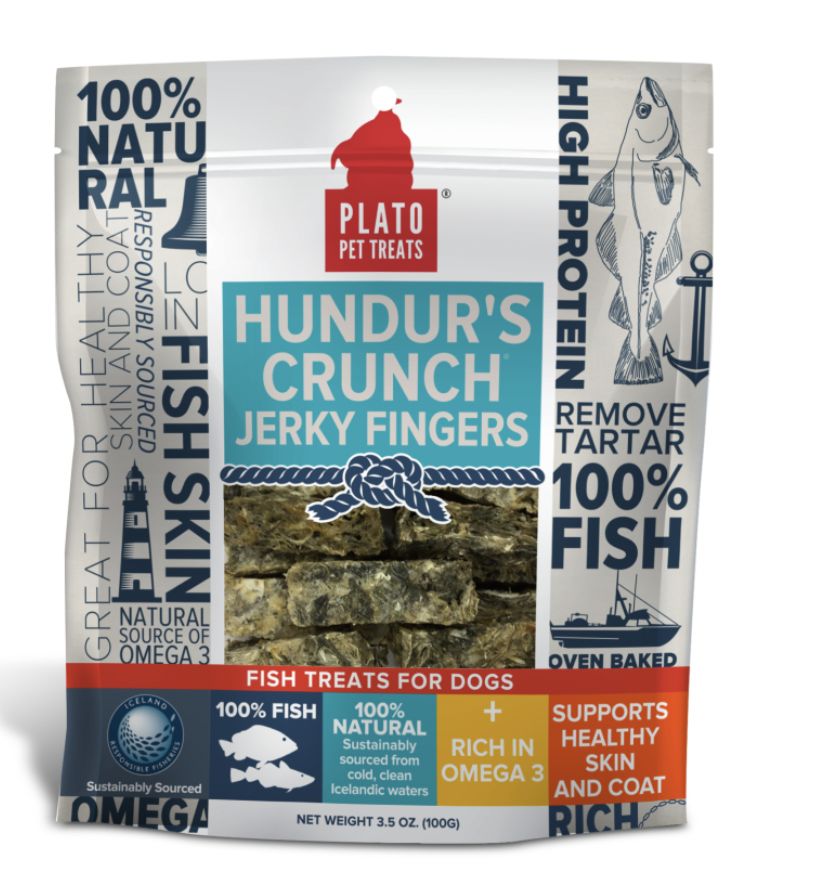 Plato Hundur&#39;s Crunch Jerky Fingers 10oz