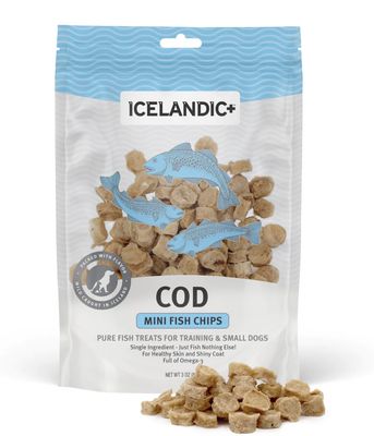 Icelandic Dog Cod Chips Mini 2.5 oz