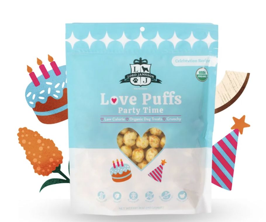 Lord Jameson Love Puffs Party Time Treats 4oz