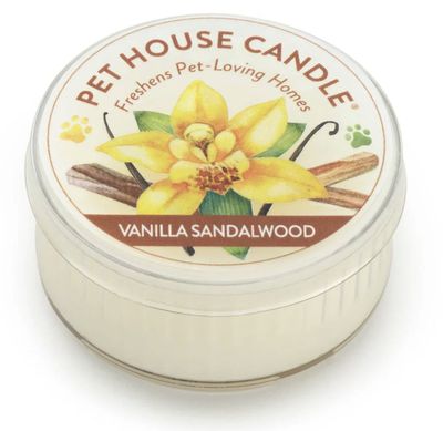 Pet House Mini Candles- Vanilla Sandlewood