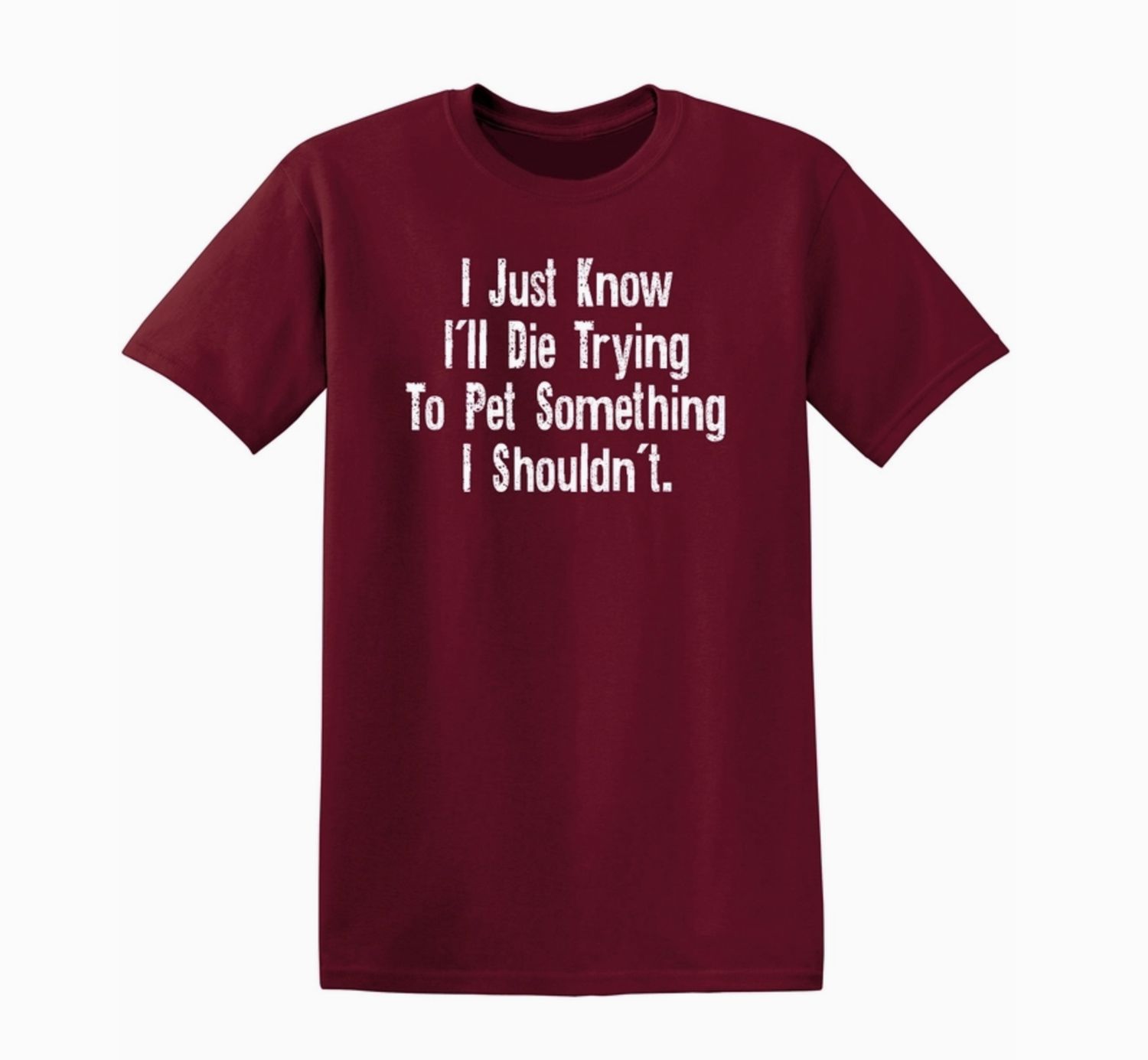 Adult T Shirt- I Just Know...- XL