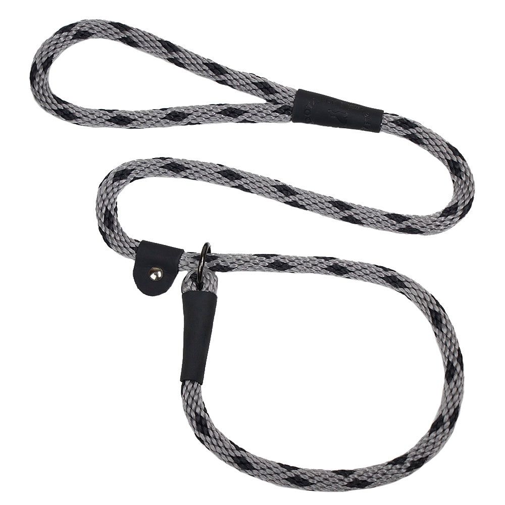 Mendota Slip Lead 1/2&quot; x 6&#39; - Black Ice Silver