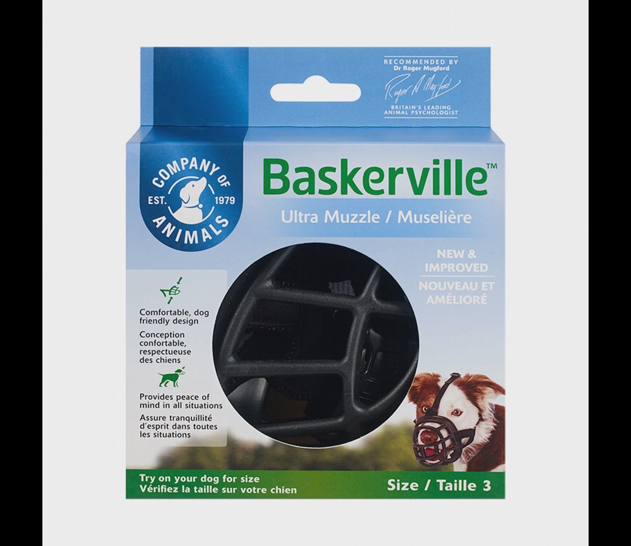 Baskerville Ultra Muzzle Size 3