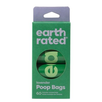 Earth Rated Lavender Poop Bags 60 Count