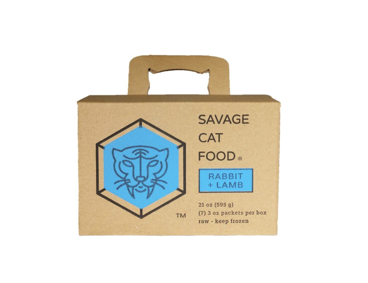 Savage Cat Food Rabbit Small 3oz 7 Count