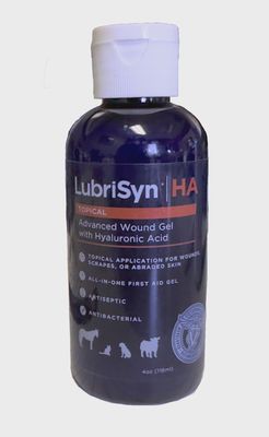 LubriSynHA Topical Advanced Wound Gel with Hyaluronic Acid 4oz