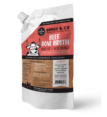Bones &amp; Co Frozen Beef Bone Broth 16 oz