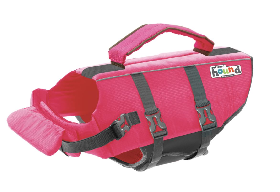 Outward Hound Pink Granby Dog Life Jacket - Small