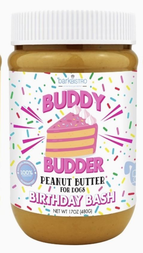 Bark Bistro Buddy Budder Birthday Bash 17 oz