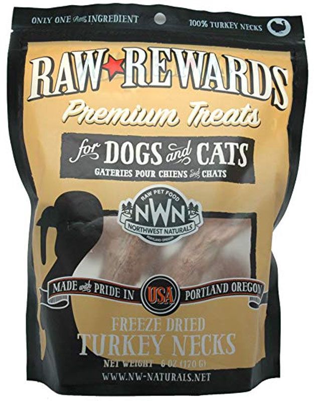Northwest Naturals Freeze Dried Turkey Necks 6oz