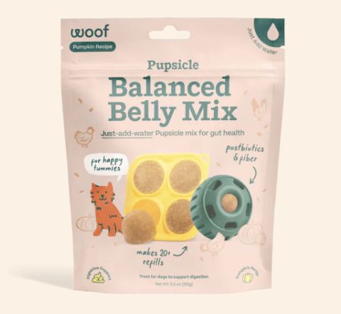 Woof Pupsicle Balanced Belly Treat Mix 5.5oz