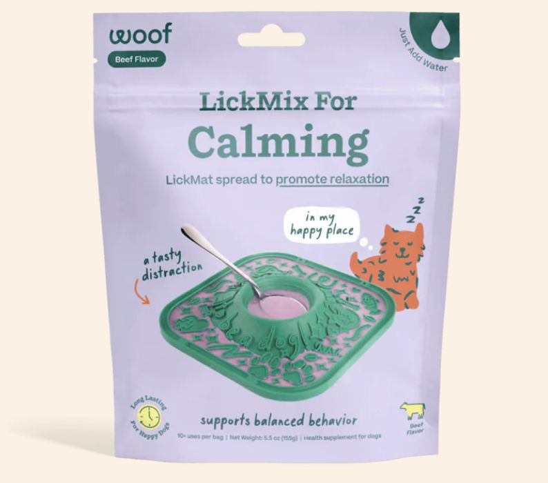 Woof LickMix Spread and Meal Topper - Calming Support 5.5 oz