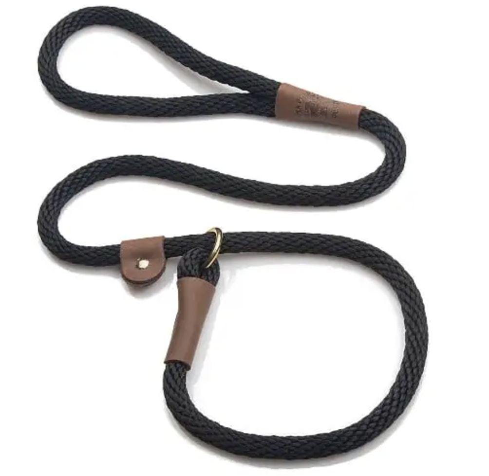 Mendota Slip Lead 1/2&quot; x 6&#39; - Black