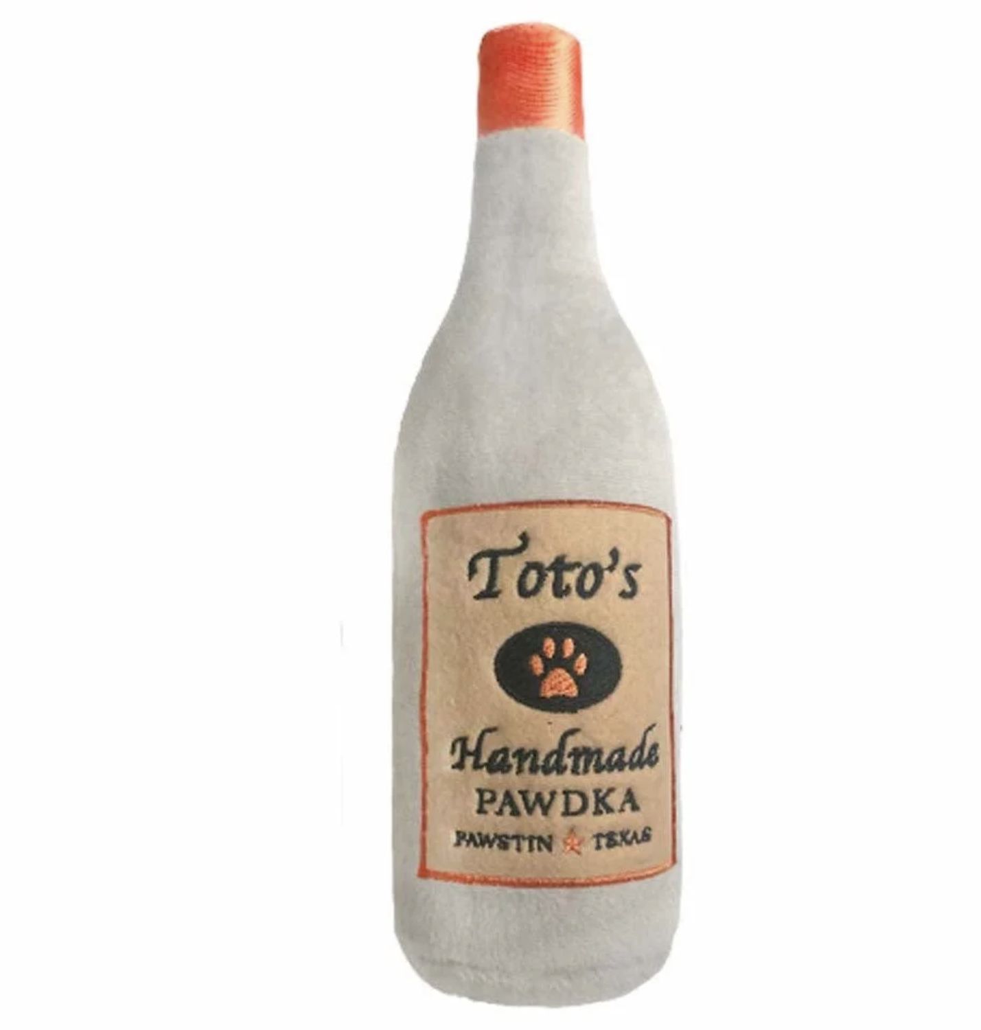 Huxley &amp; Kent Toto&#39;s Pawdka Power Plush Squeaker Toy 7.5&quot;