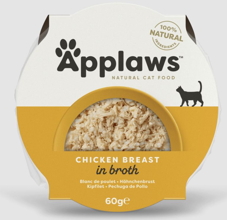 Applaws Chicken Breast Recipe in Broth Cat Food Topper 2.12oz