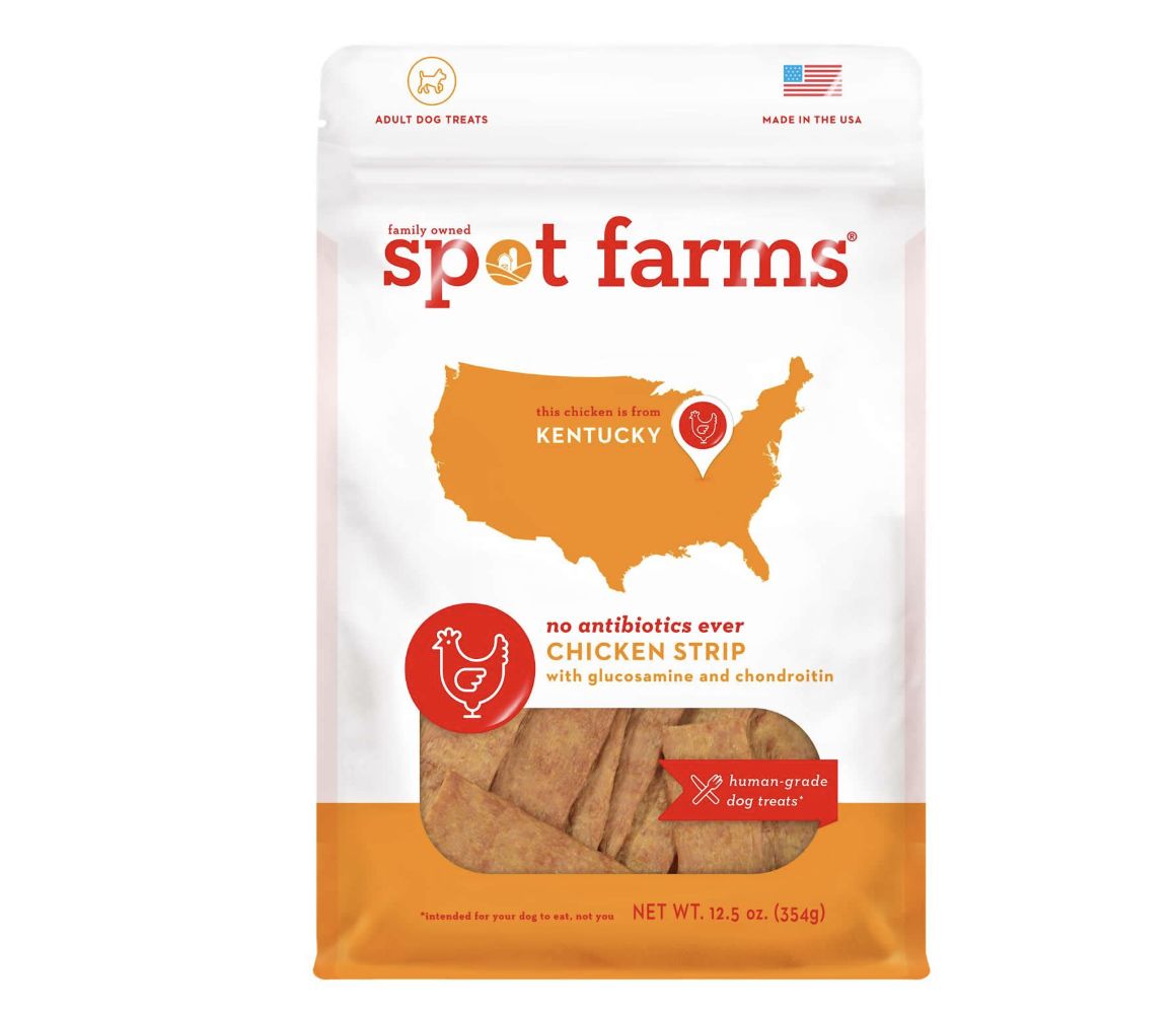 Spot Farms Chicken Strips with Glucosamine and Chondroitin 12.5 oz