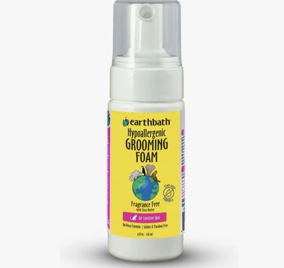 Earthbath Hypo-Allergenic Waterless Grooming Foam for Cats 4oz