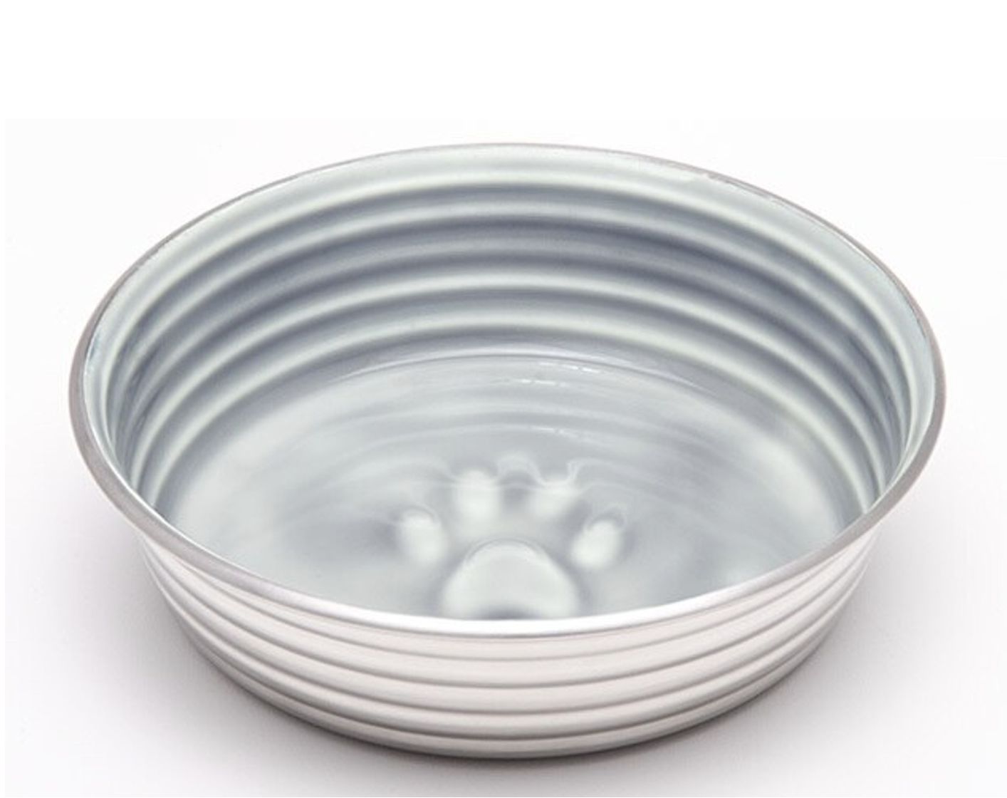 Loving Pets Le Bol Parisian Gray Food Bowl - Small