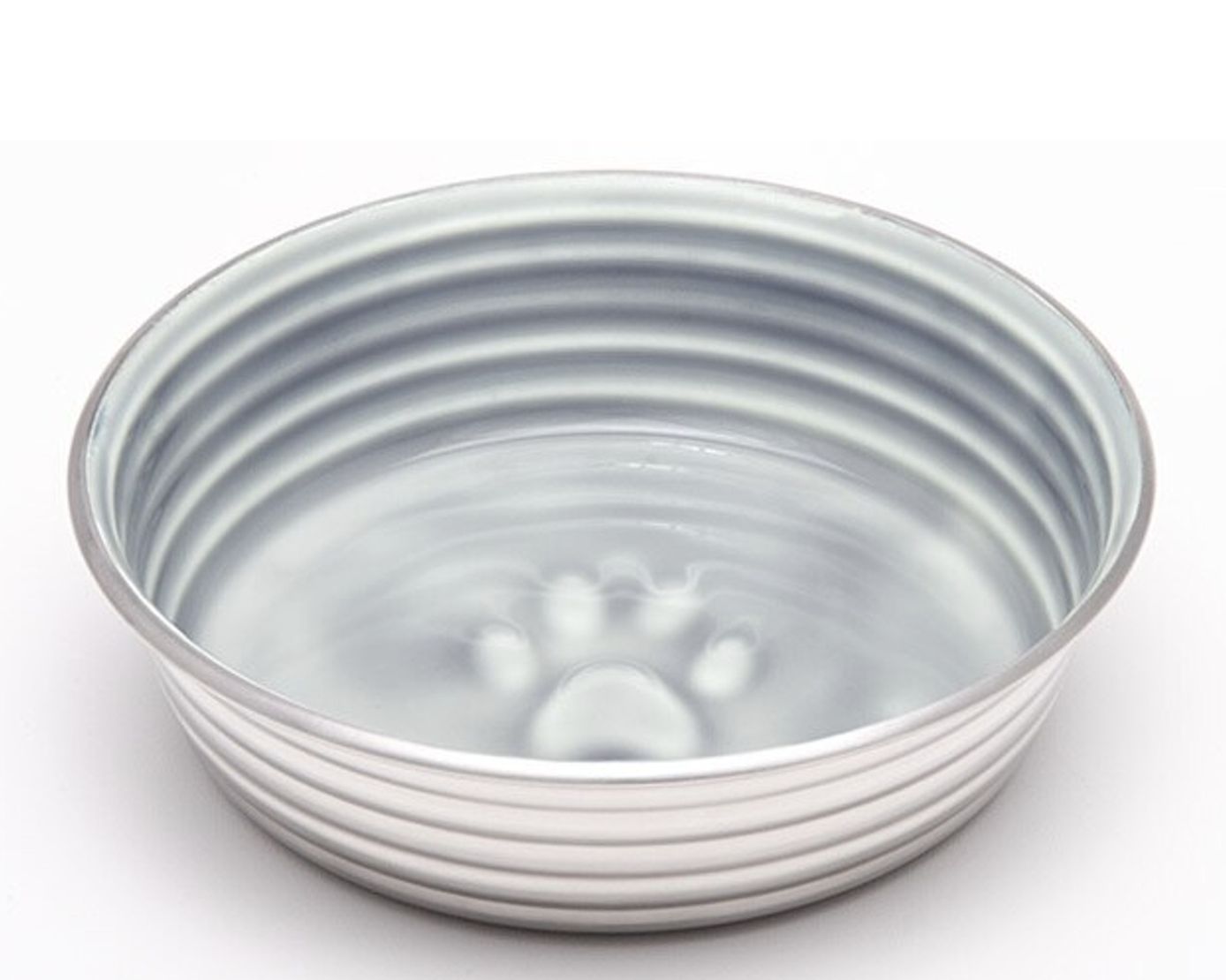 Loving Pets Le Bol Parisian Gray Food Bow - Medium