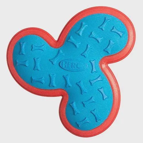 Hero Outer Armor Blue Propeller Dog Toy