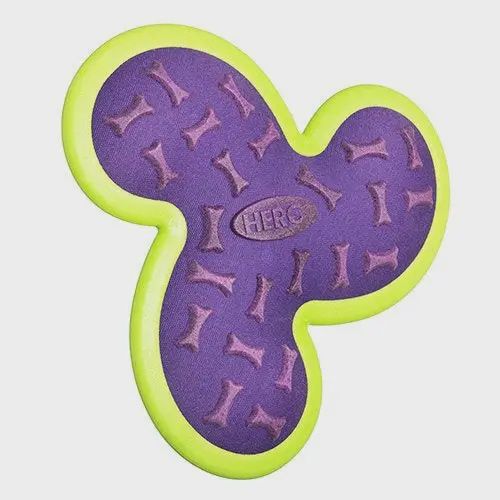 Hero Outer Armor Purple Propeller Dog Toy