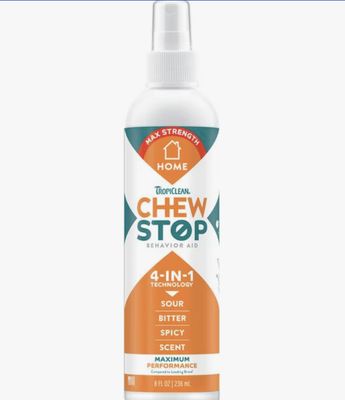 TropiClean Chew Stop Dog Deterrent Home Spray 8oz