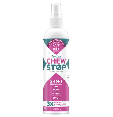 TropiClean Chew Stop Dog Deterrent Spray 8oz