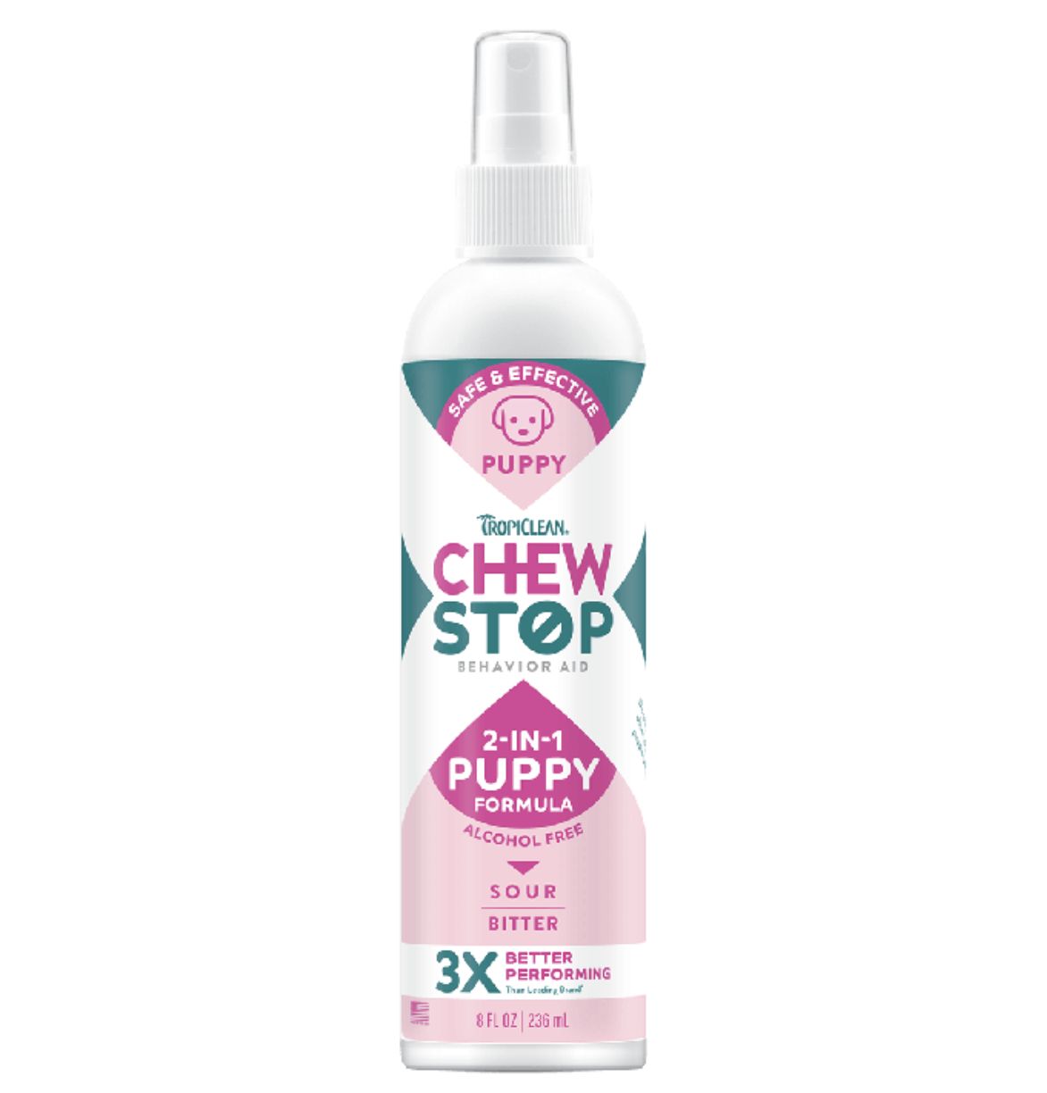 TropiClean Chew Stop Puppy Deterrent Spray 8oz