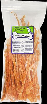 Great Lakes 10inch Turkey Tendon Dog Treats 4oz