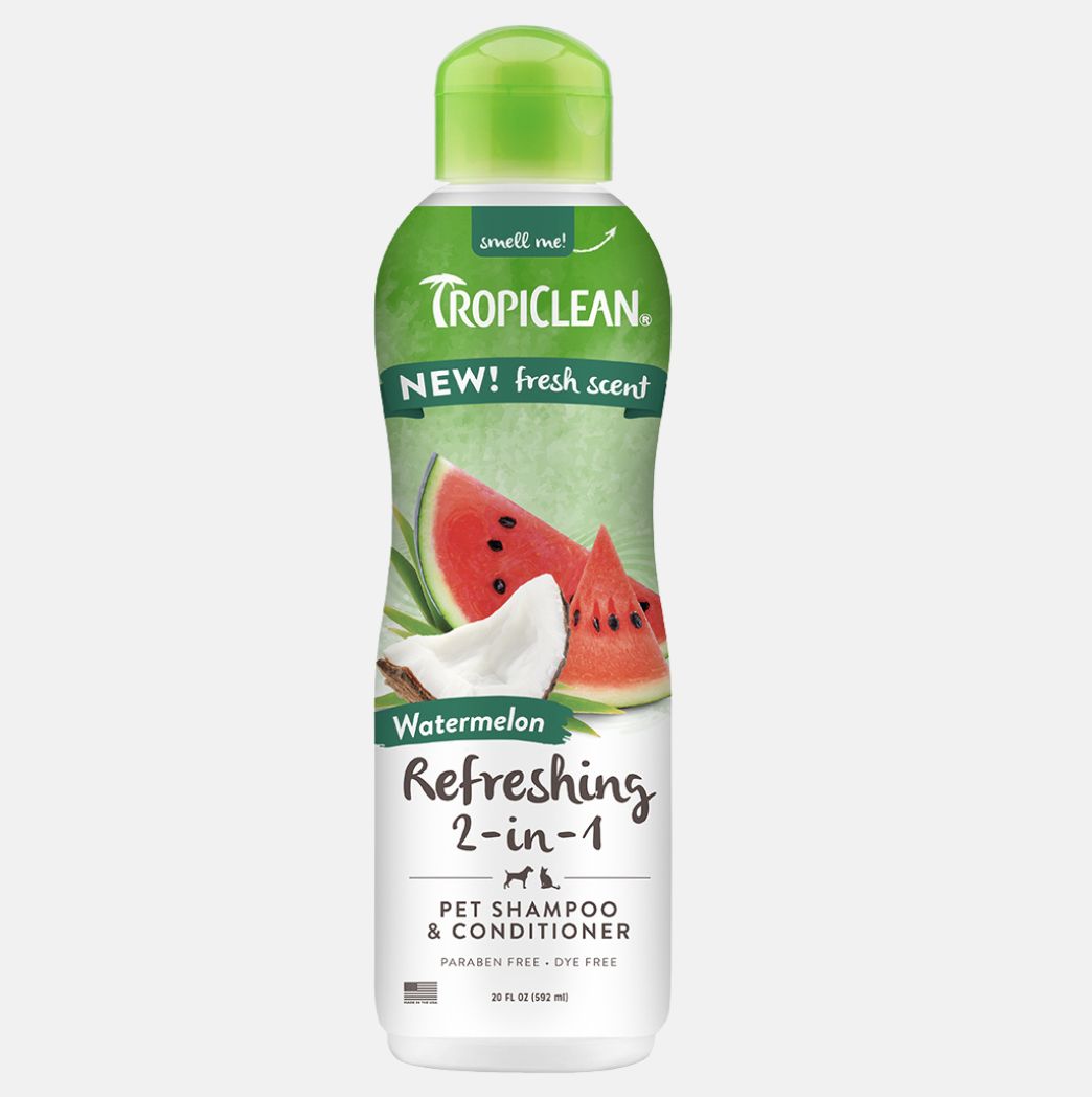 Tropiclean 2 in 1 Refreshing Watermelon Shampoo and Conditioner 20 oz