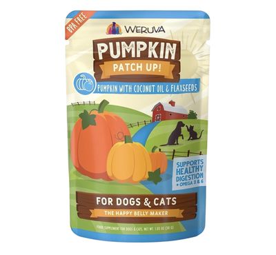 Weruva Pureed Pumpkin with Coconut Oil Pouch 1.05 oz