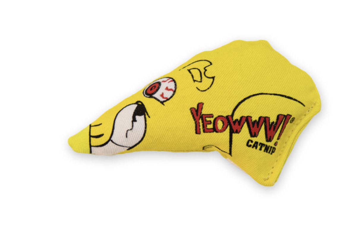 Yeowww! Chubby Mouse Catnip Toy