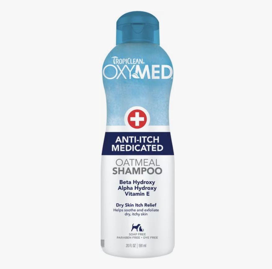 TropiClean OxyMed Medicated Anti-Itch Shampoo 20oz