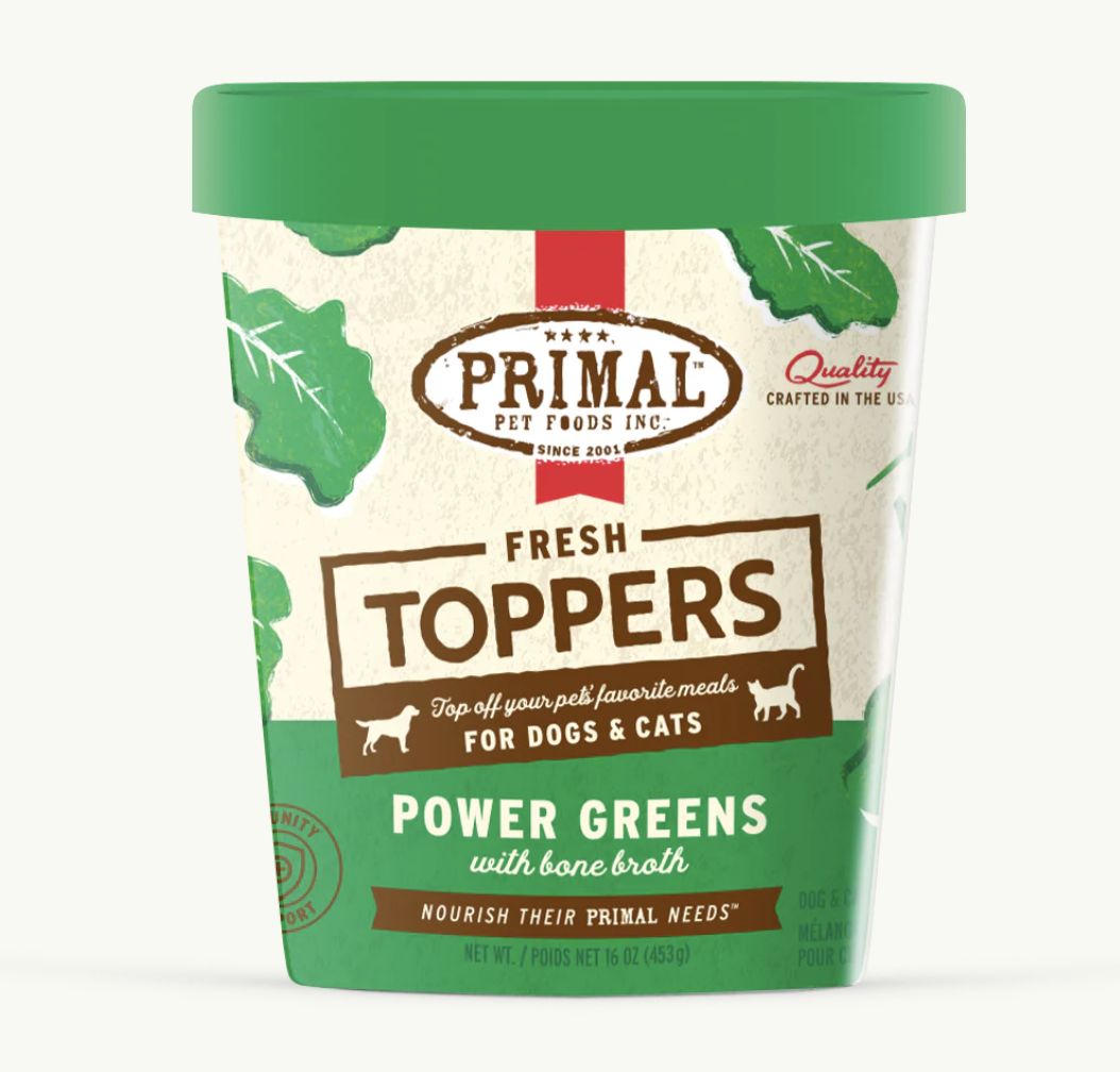 Primal Frozen Fresh Toppers Power Greens 32oz