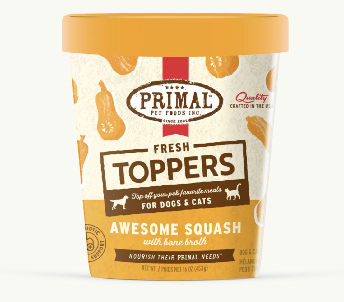 Primal Frozen Toppers Awesome Squash 32oz