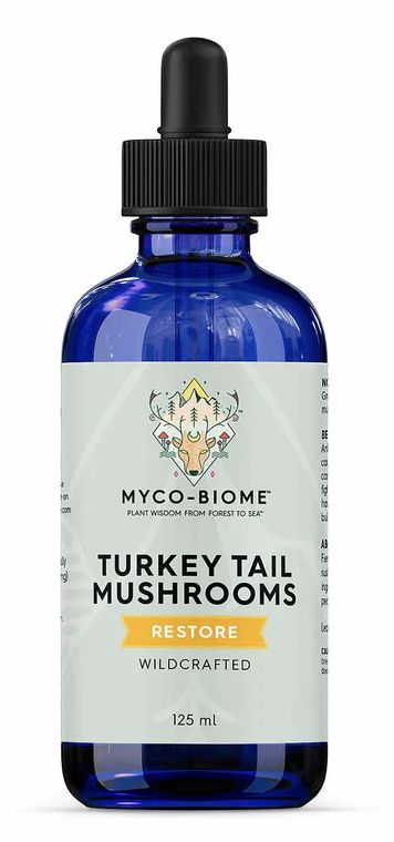 Adored Beast Turkey Tail Mushrooms Triple Liquid Extract 125ml