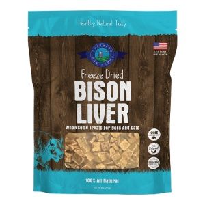 Shepherd Boy Farms Freeze-Dried Bison Liver Treats 8oz