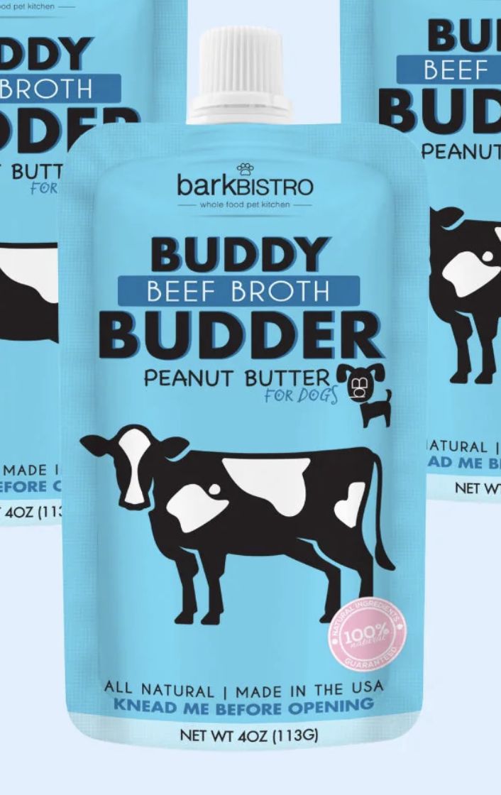Bark Bistro Buddy Budder- Beef Broth 4oz