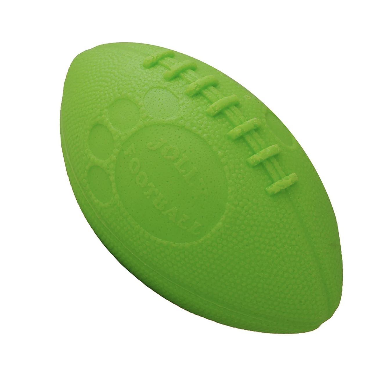 Jolly Pet Football Dog Toy - Lime Green