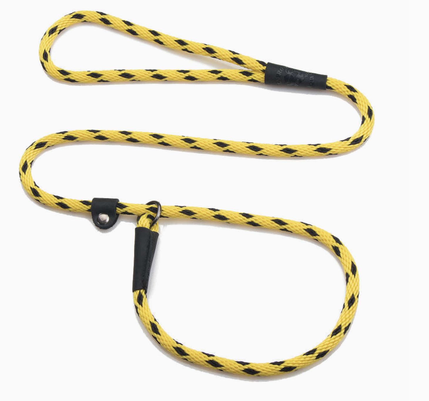Mendota Slip Lead 3/8&quot; x 4&#39; Black Ice Yellow
