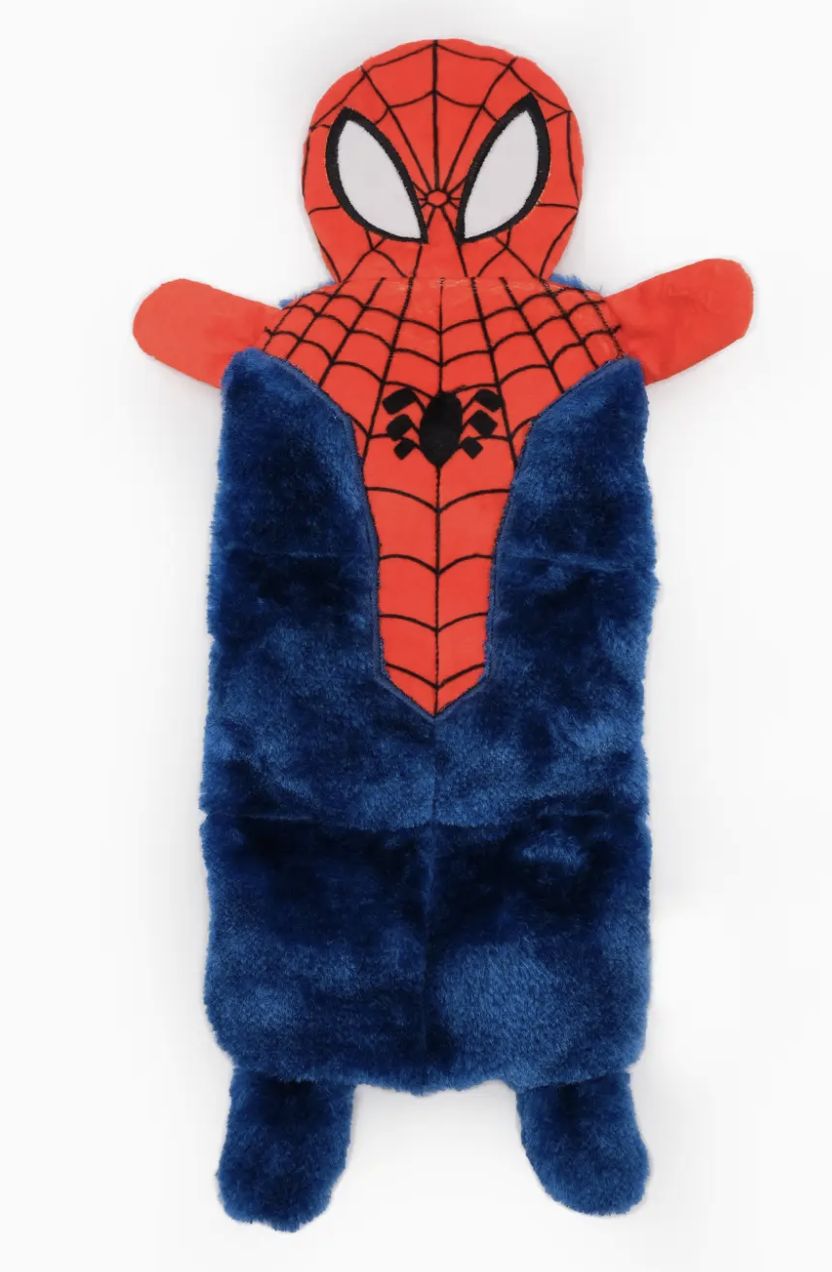 ZippyPaws Squeakie Crawler Spider-Man Dog Toy
