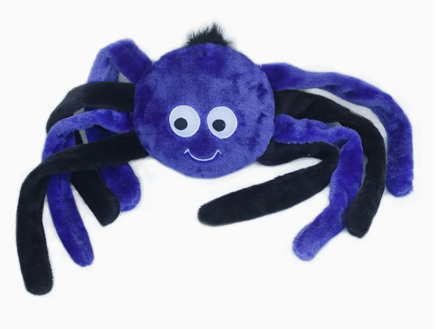 ZippyPaws Grunterz Halloween Purple Spider Dog Toy