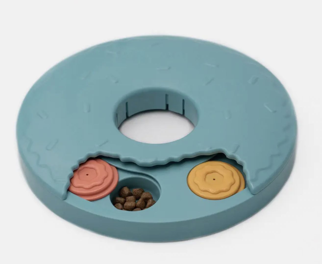 ZippyPaws SmartyPaws Donut Interactive Puzzle Toy