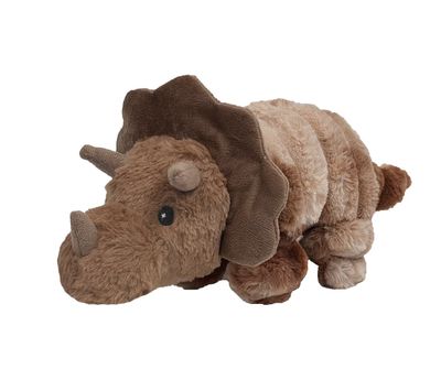 PetLou 26&quot; Dino Friends  Triceratops Plus Dog Toy