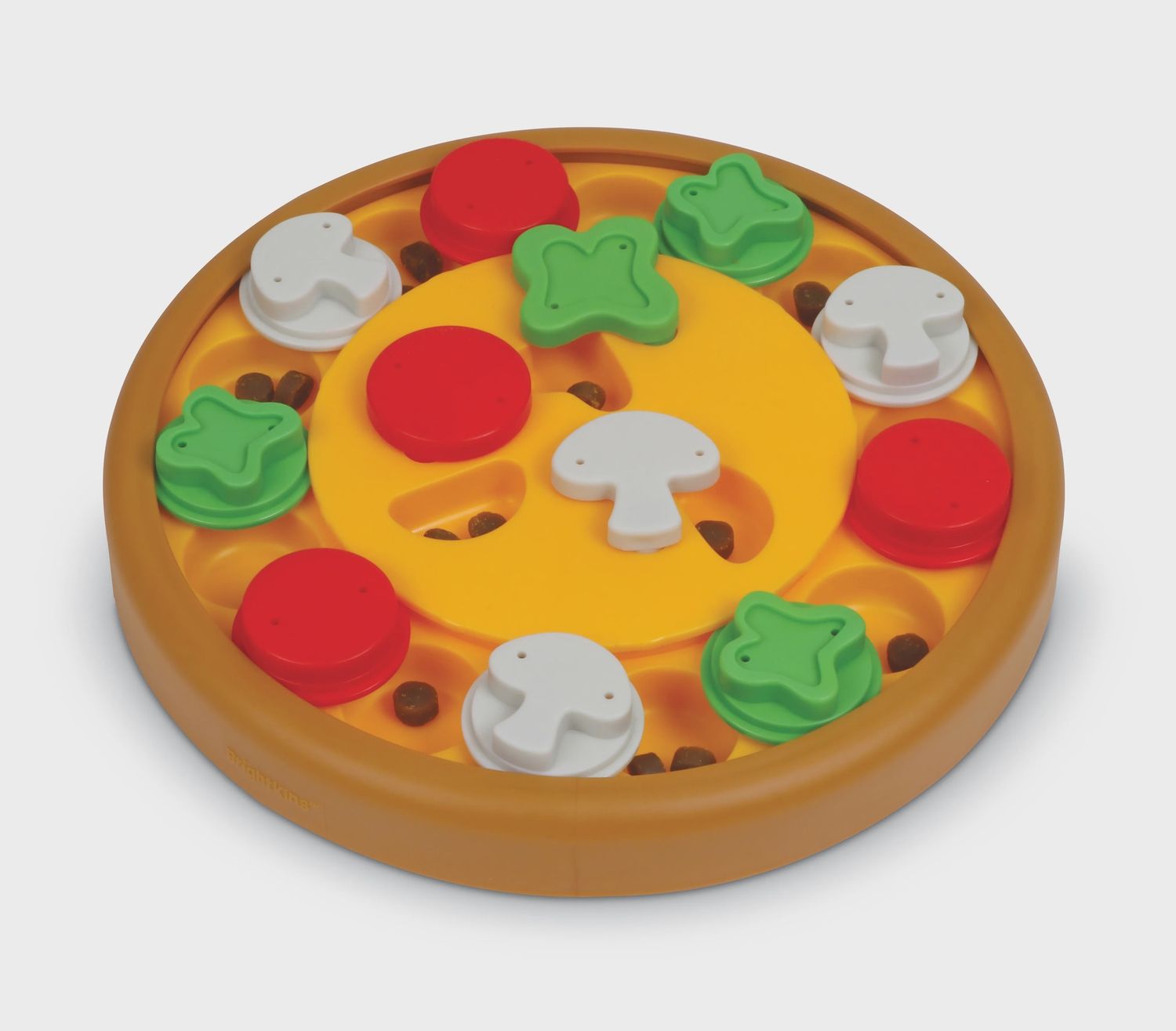 Brightkins Pizza Party Treat Puzzle for Dogs